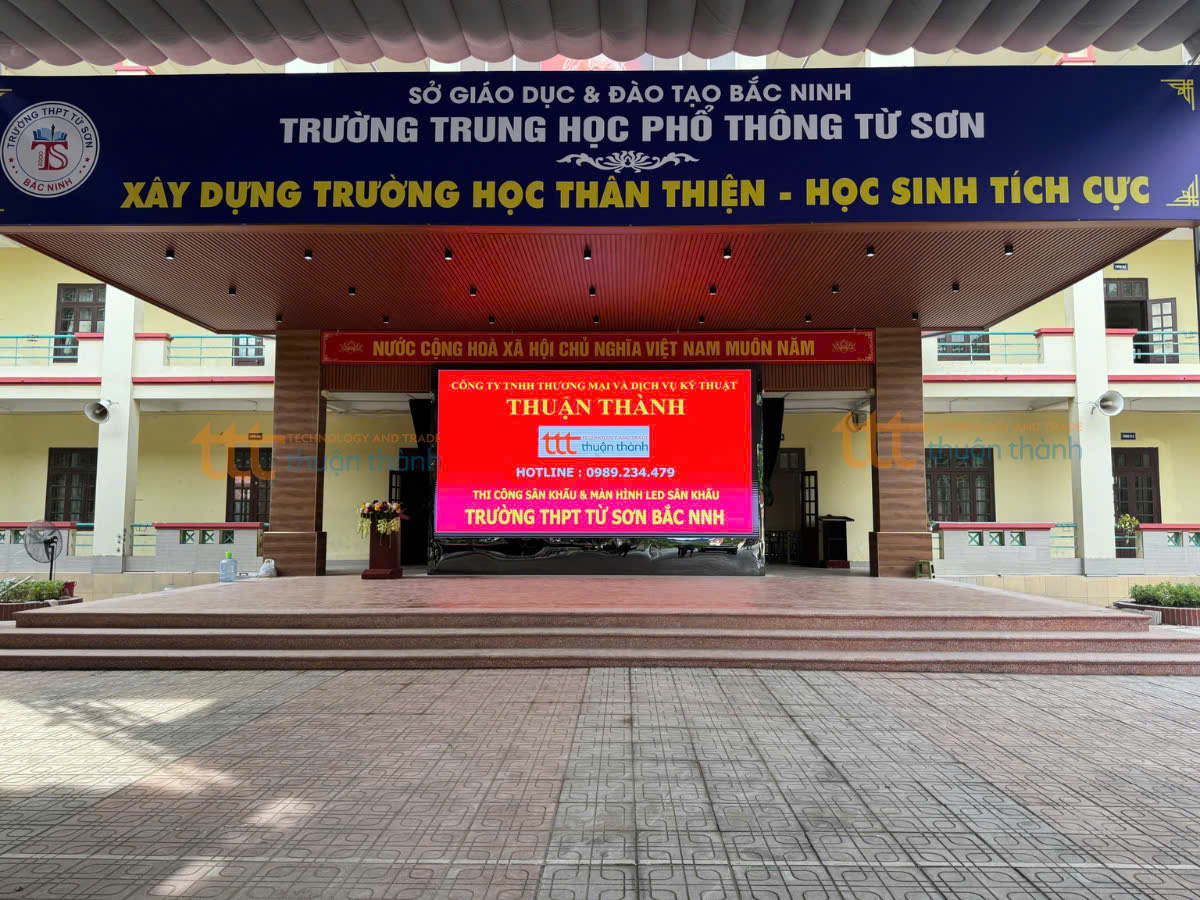 🎉✨ Thi công màn hình LED hiện đại – Giải pháp chuyên nghiệp cho lễ khai giảng ✨🎉 - Image 4